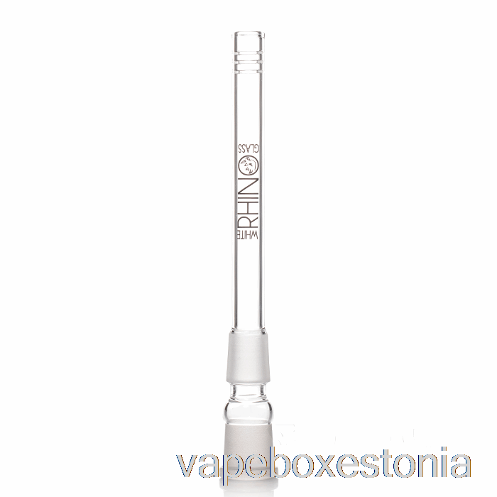 Vape Box Estonia Valge Ninasarvik 19/19 Klaasist Downstem 6tolline